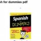 How to speak Spanish for Dummies?